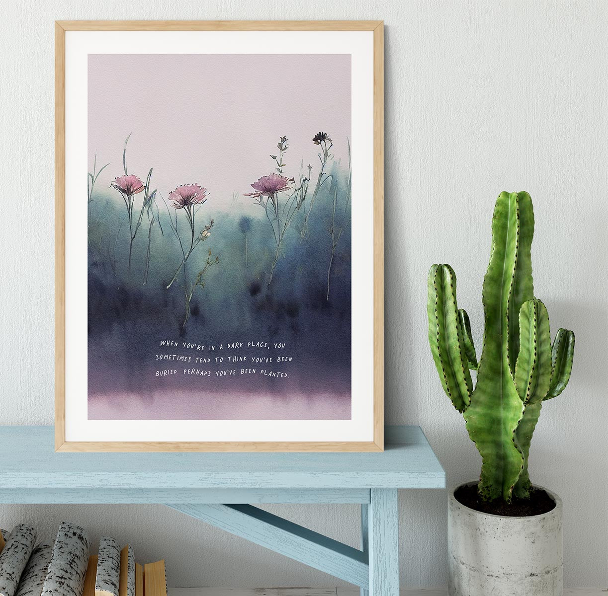 You Are Planted Framed Print - Canvas Art Rocks - 4