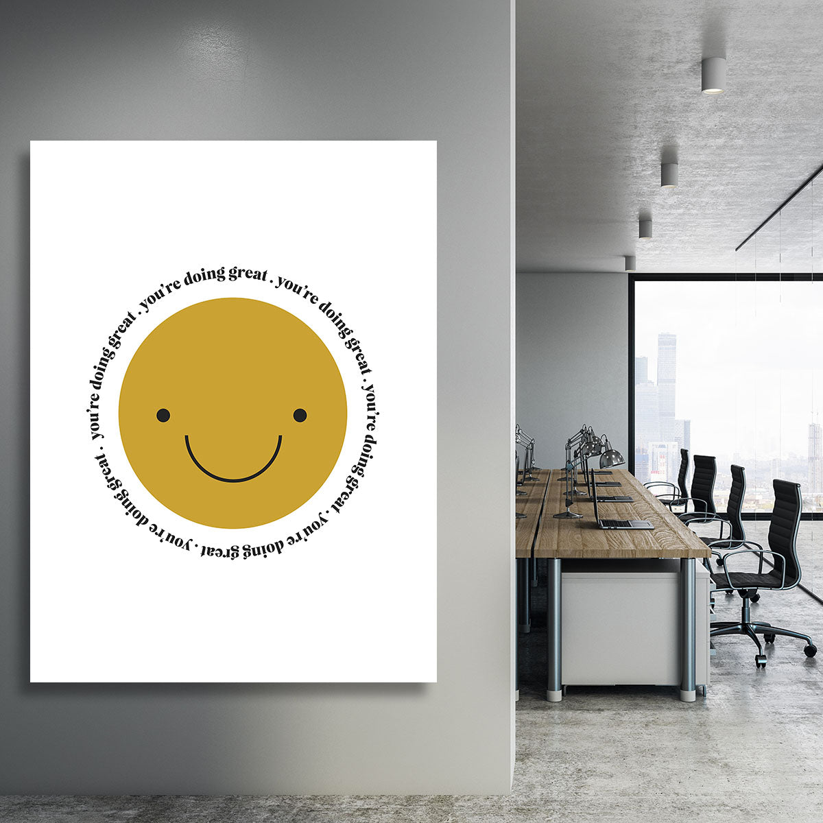 You_re Doing Great Canvas Print or Poster - Canvas Art Rocks - 3