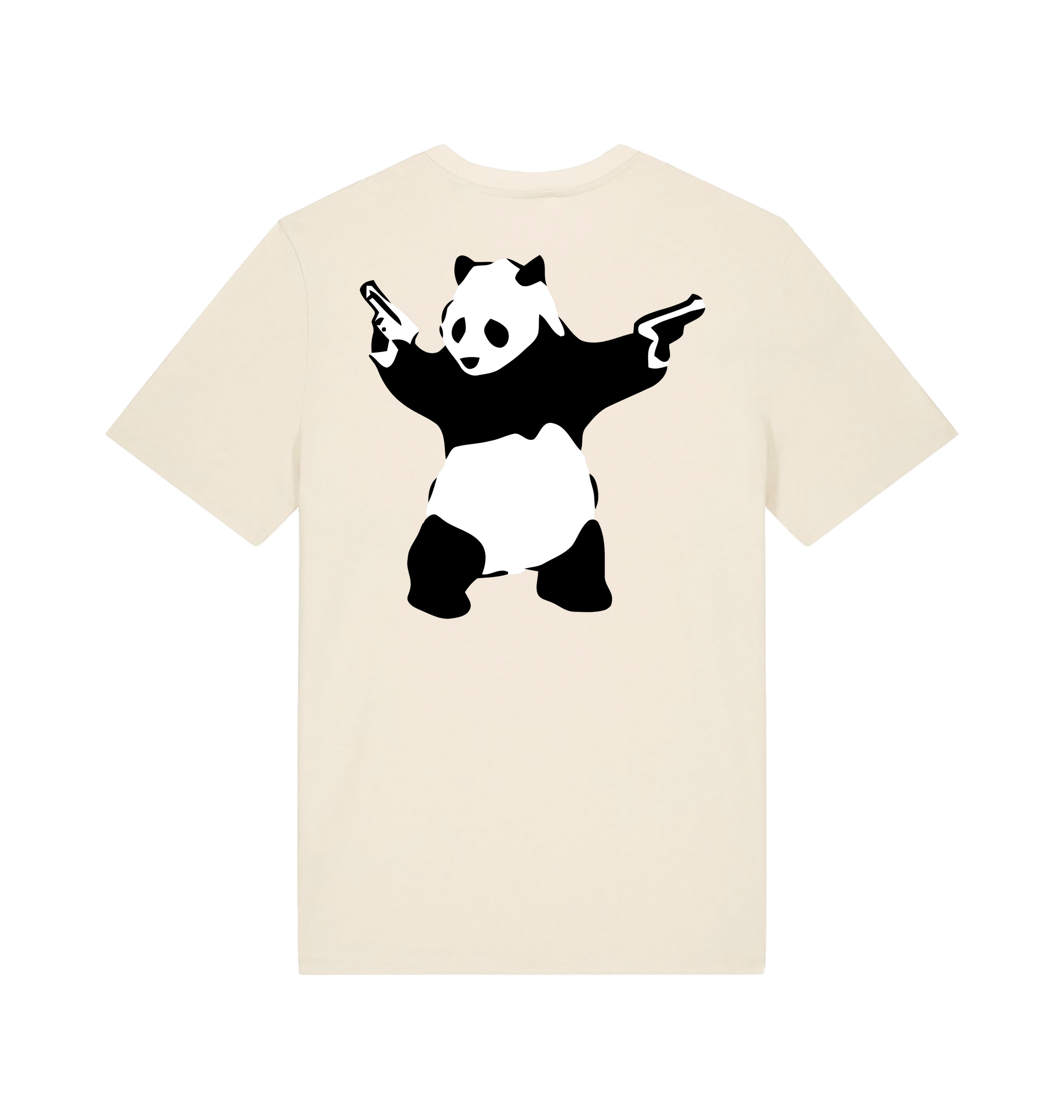 Natural Raw Printed T-shirt Back