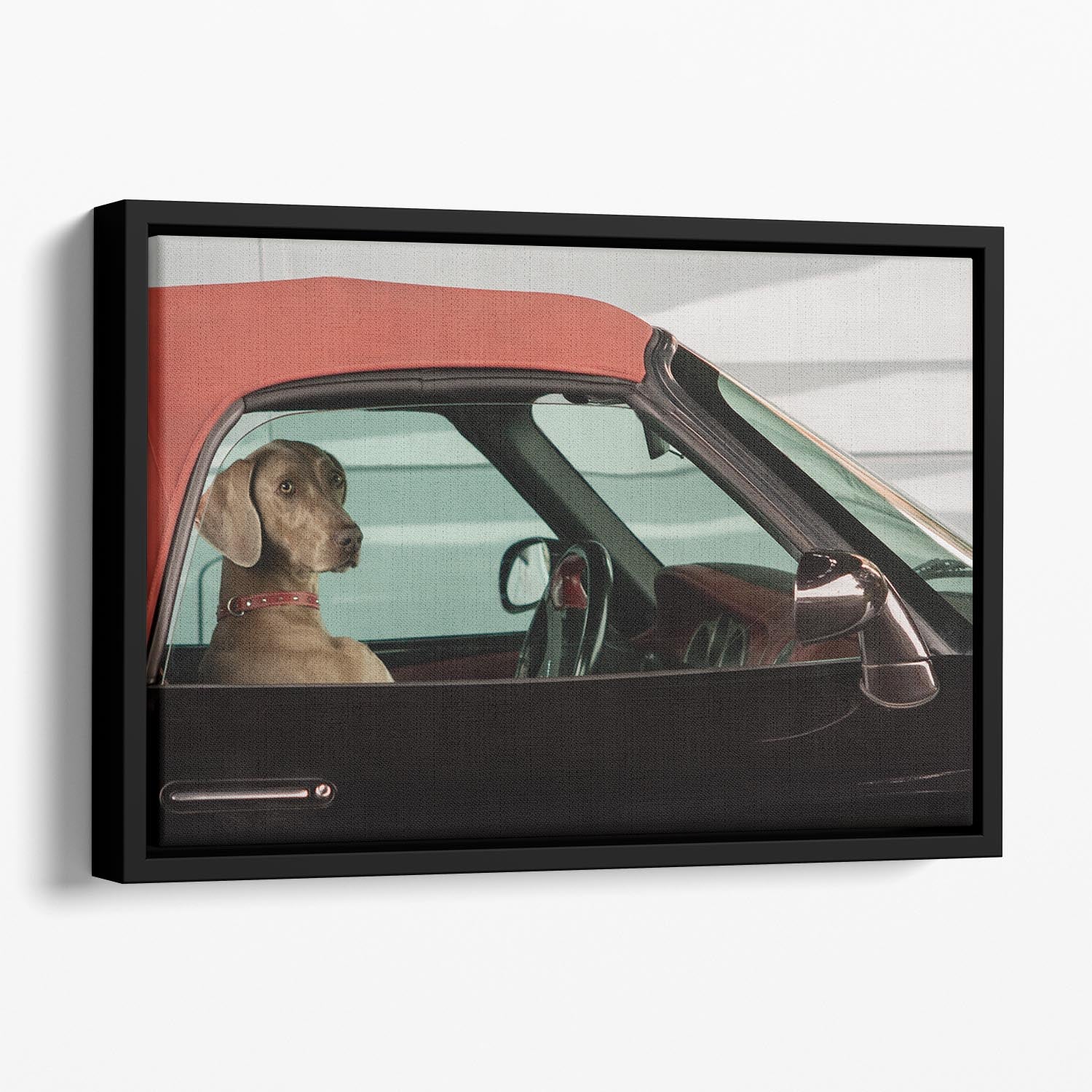 lady Floating Framed Canvas - 1x - 1