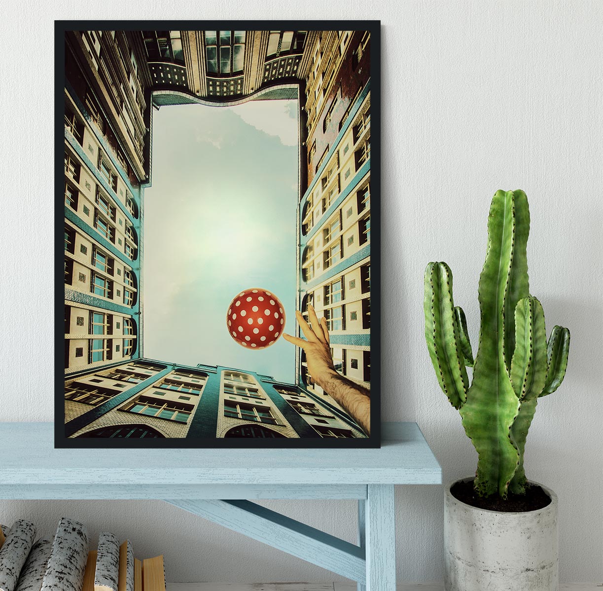 play it polka dot Framed Print - 1x - 2