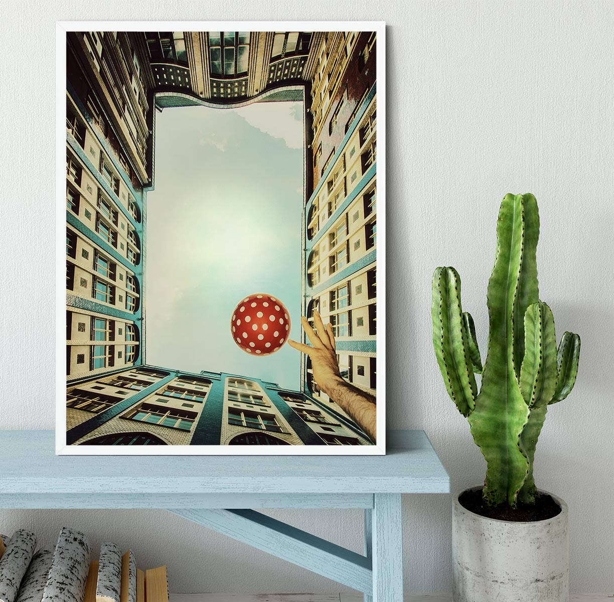 play it polka dot Framed Print - 1x -6