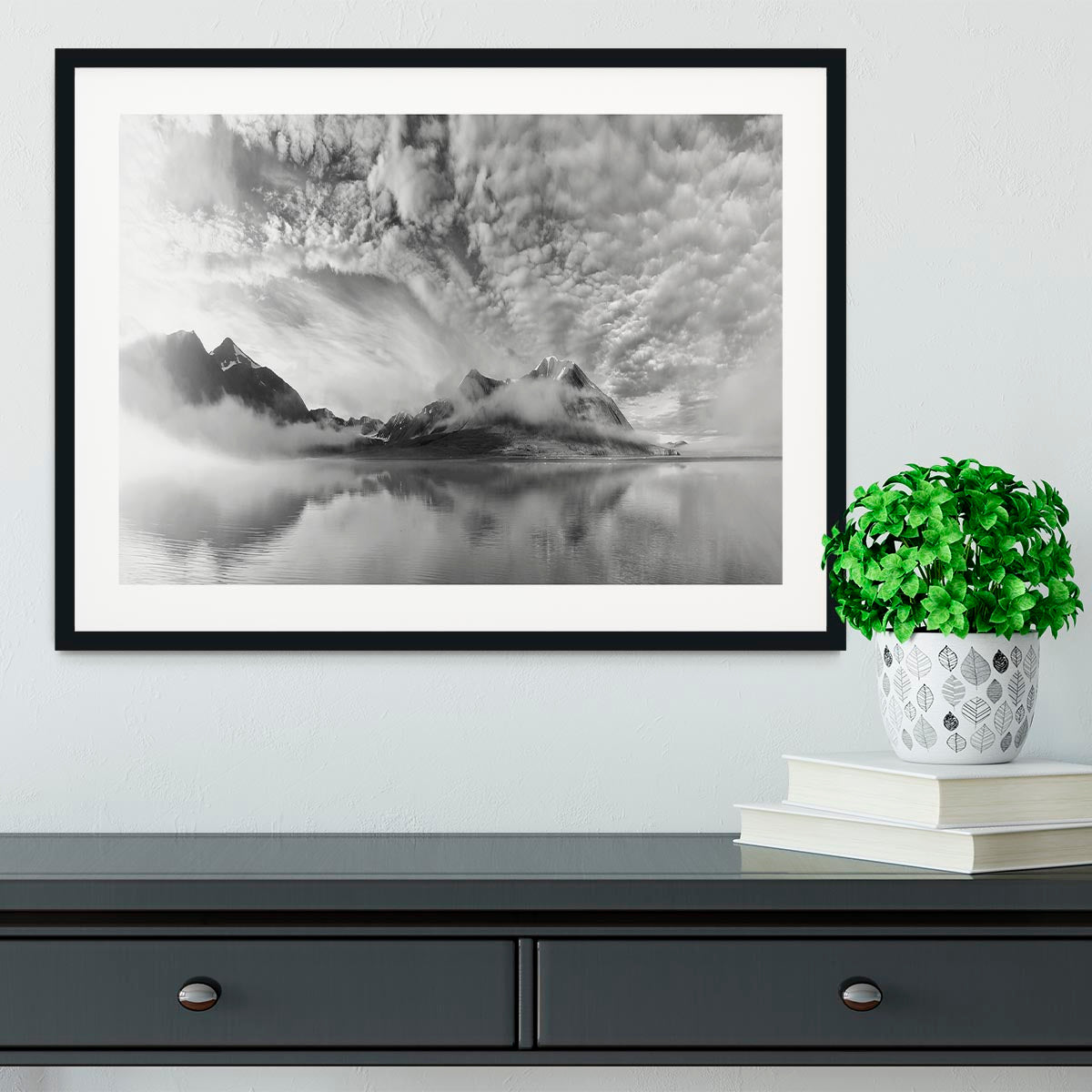 Morning Mist Framed Print - Canvas Art Rocks - 1