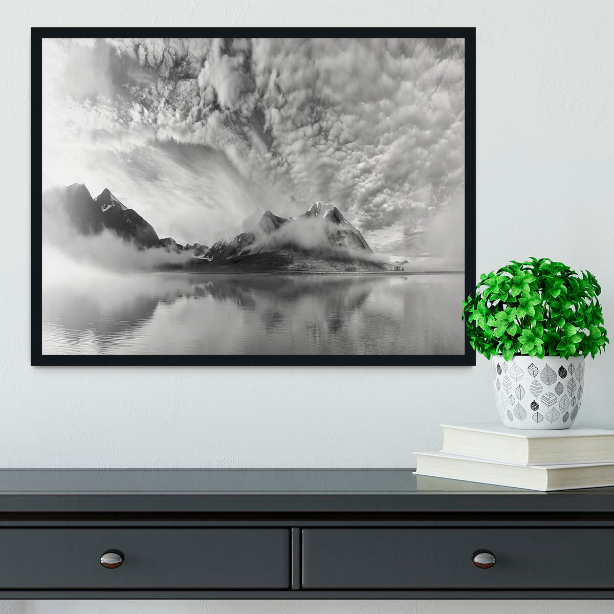 Morning Mist Framed Print - Canvas Art Rocks - 2