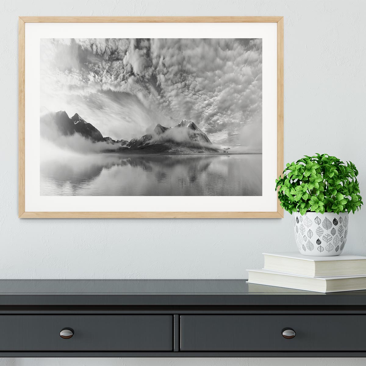 Morning Mist Framed Print - Canvas Art Rocks - 3