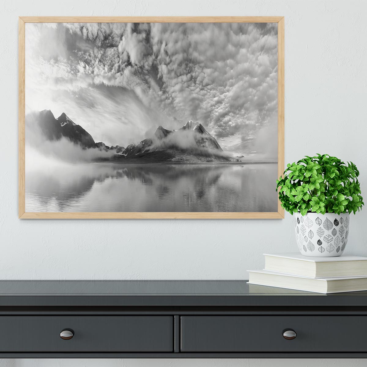 Morning Mist Framed Print - Canvas Art Rocks - 4