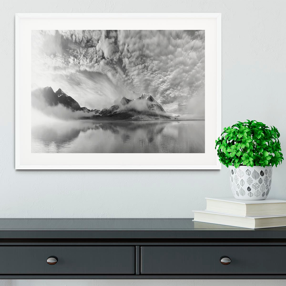 Morning Mist Framed Print - Canvas Art Rocks - 5