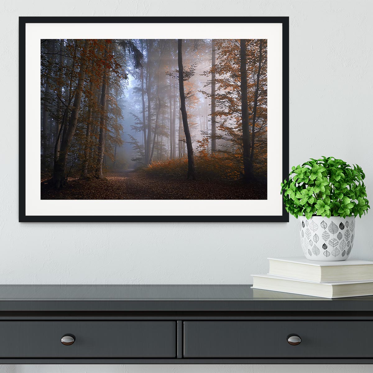 Autumn Colors Framed Print - Canvas Art Rocks - 1