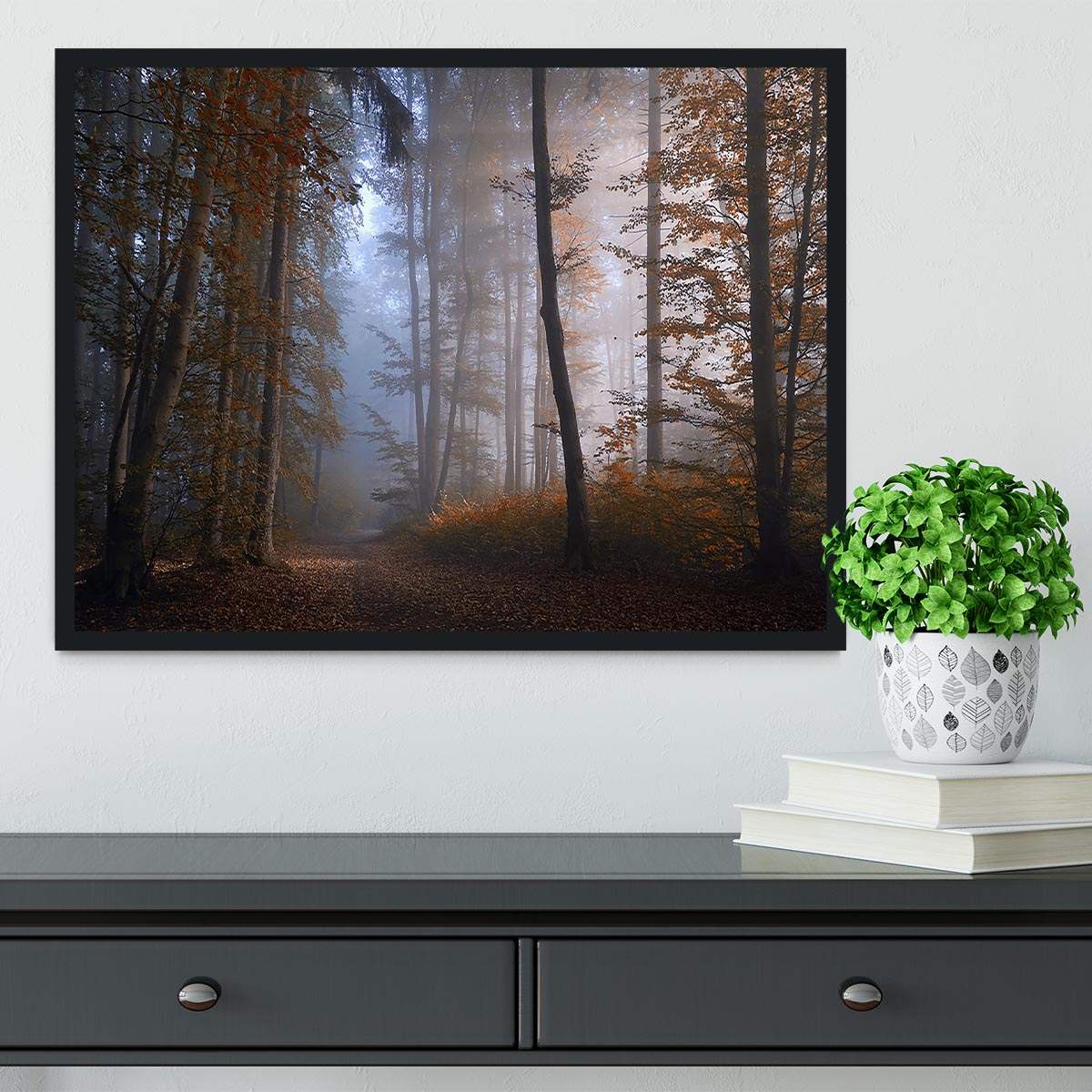 Autumn Colors Framed Print - Canvas Art Rocks - 2