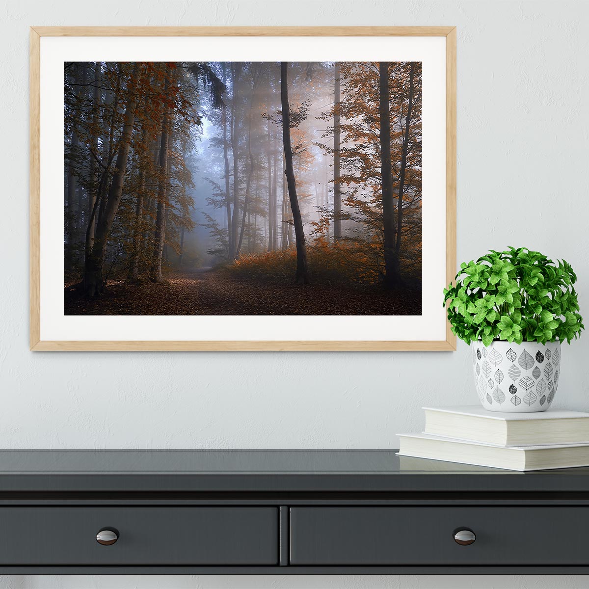 Autumn Colors Framed Print - Canvas Art Rocks - 3