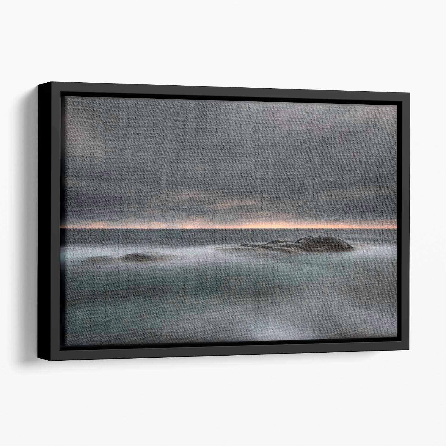 Tranquility Floating Framed Canvas - Canvas Art Rocks - 1