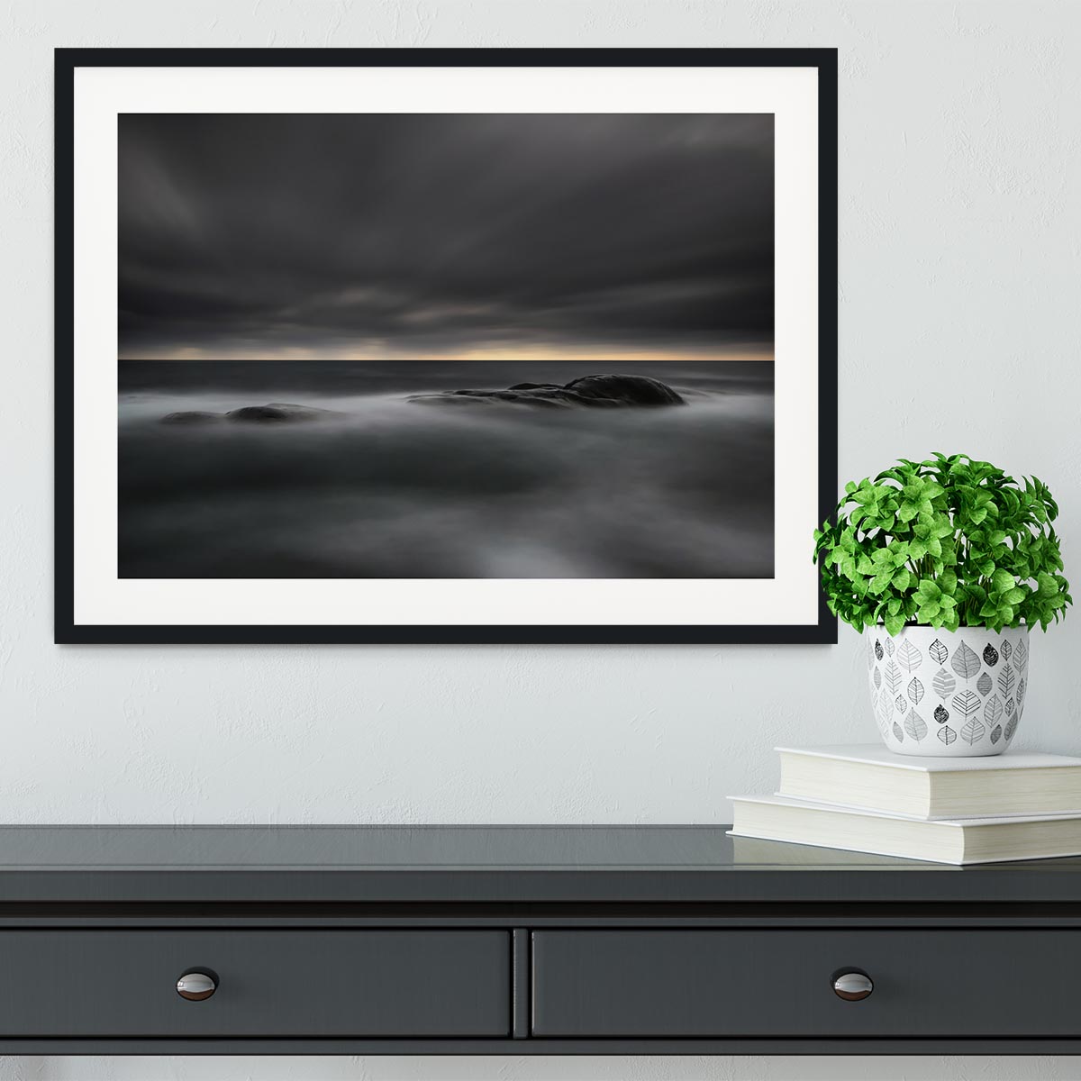 Tranquility Framed Print - Canvas Art Rocks - 1