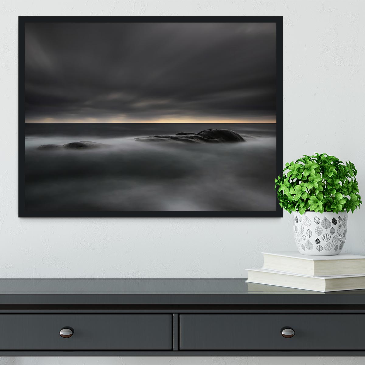 Tranquility Framed Print - Canvas Art Rocks - 2