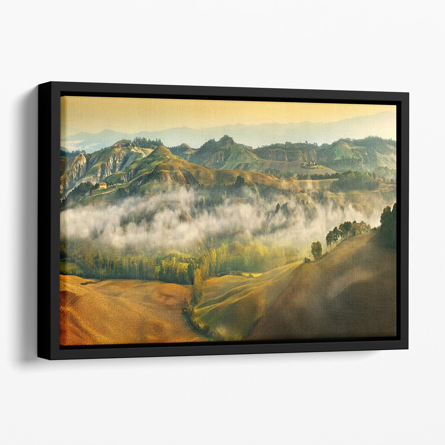 Autumn Floating Framed Canvas - Canvas Art Rocks - 1