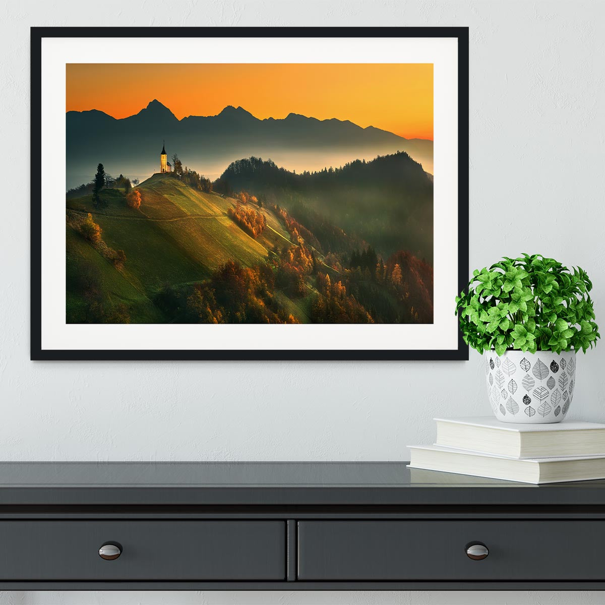 Slovenian Autumn Framed Print - Canvas Art Rocks - 1