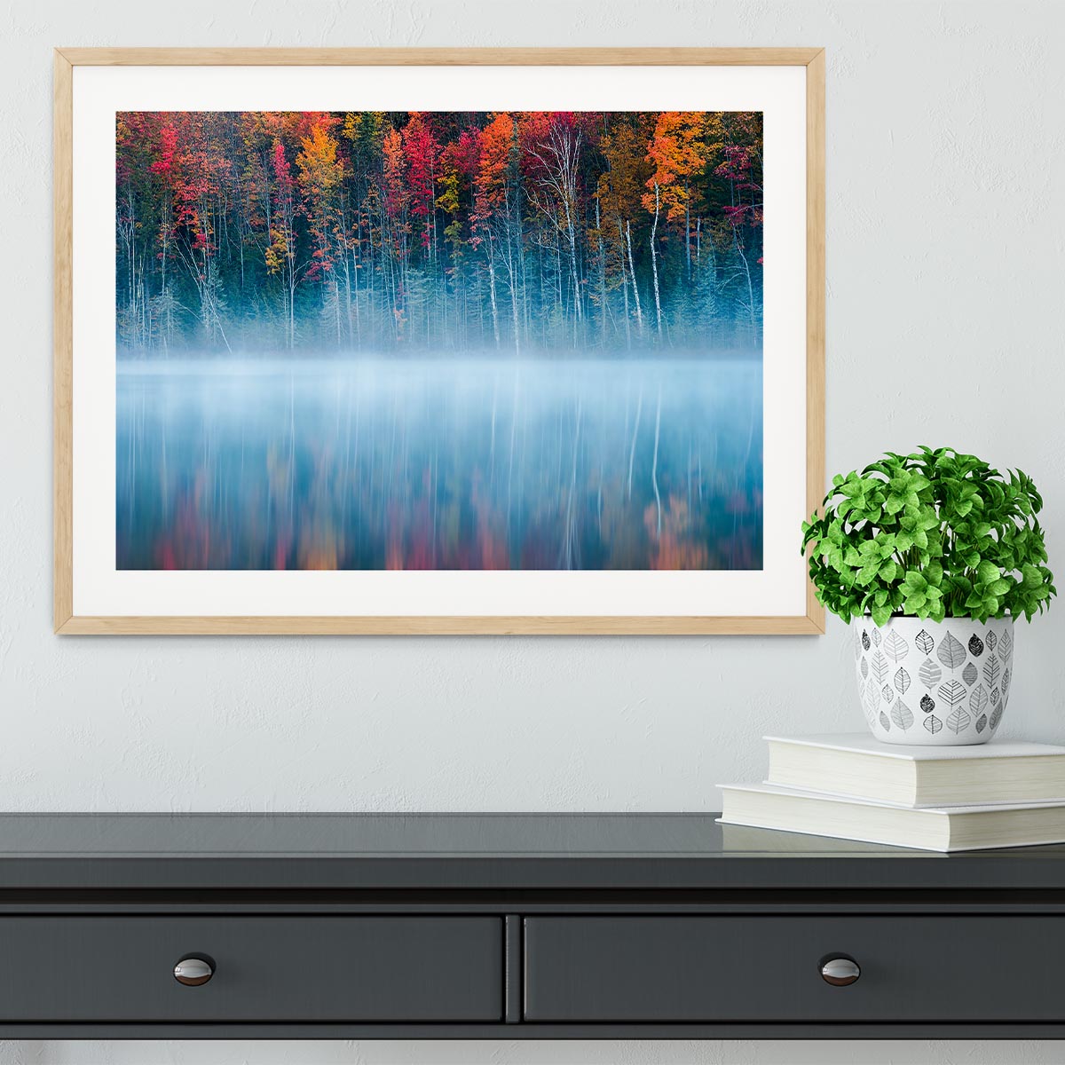 Morning Reflection Framed Print - Canvas Art Rocks - 3