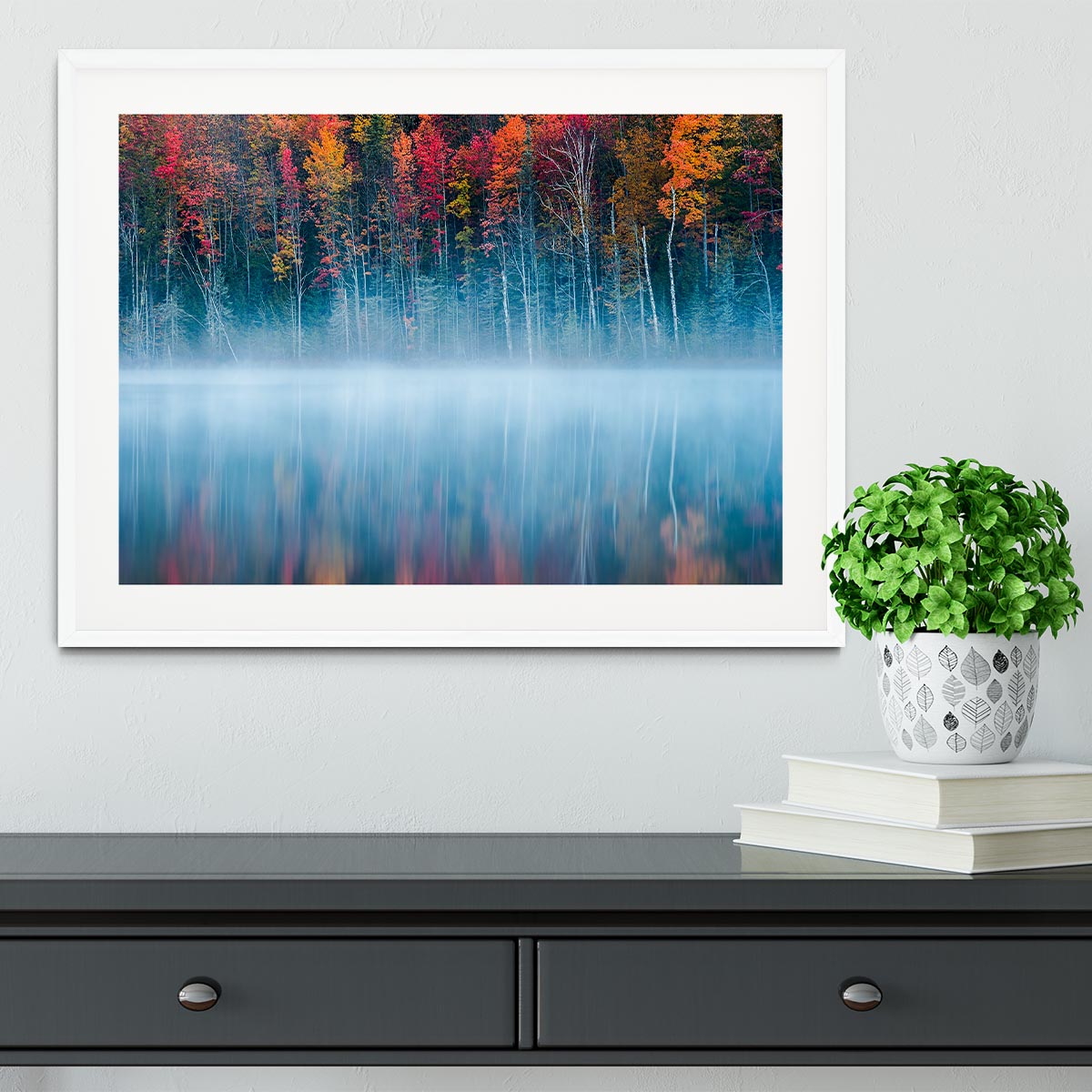 Morning Reflection Framed Print - Canvas Art Rocks - 5