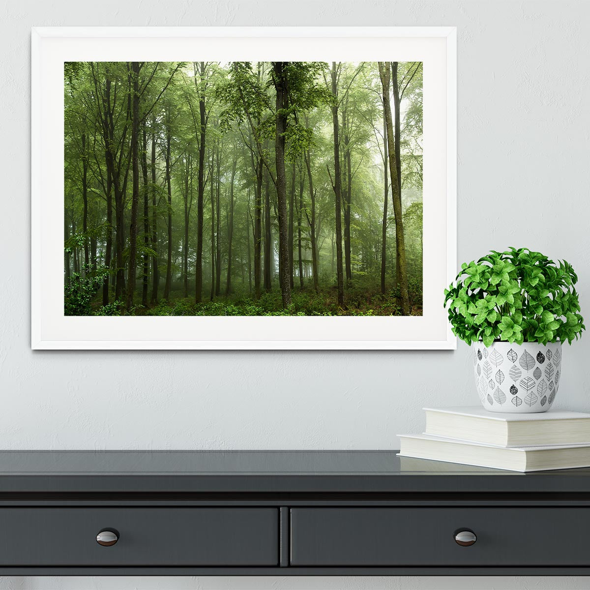 Forest Framed Print - Canvas Art Rocks - 5