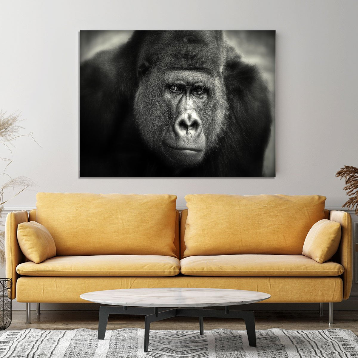 Gorilla Canvas Print or Poster - Canvas Art Rocks - 4