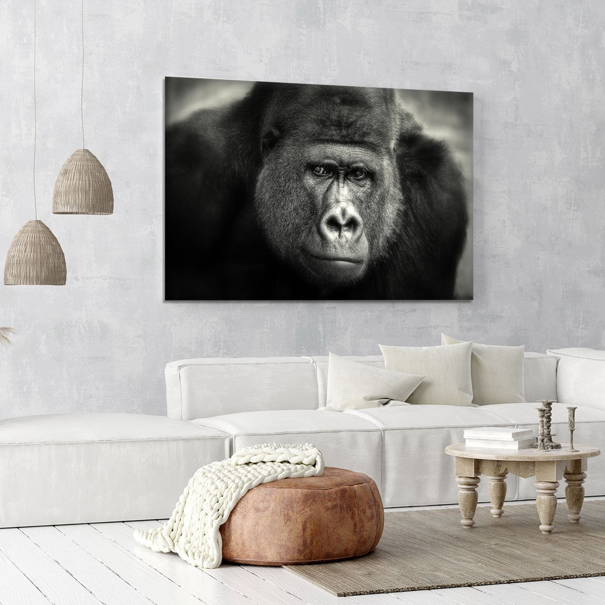 Gorilla Canvas Print or Poster - Canvas Art Rocks - 6