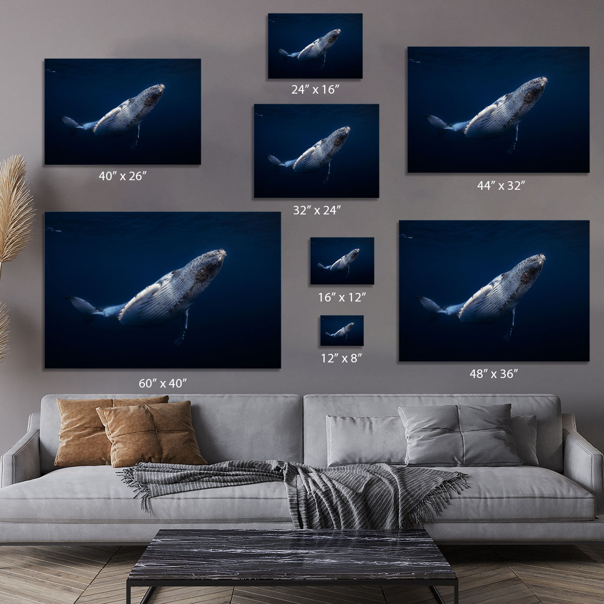 Humpback Whale Canvas Print or Poster - Canvas Art Rocks - 7