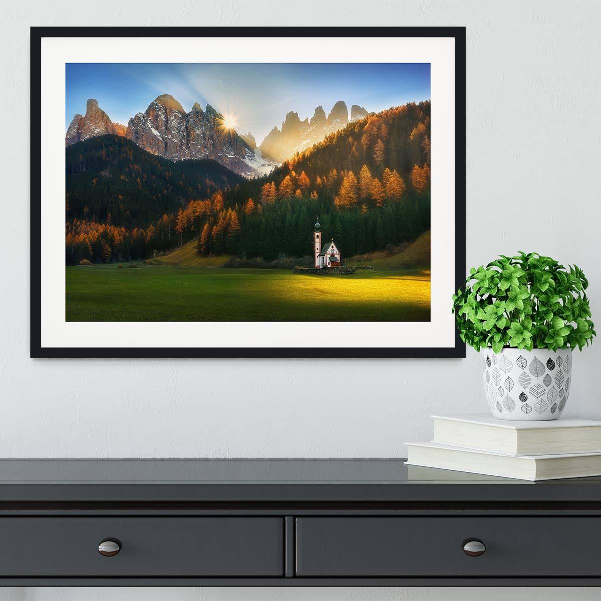 Santa Maddalena Framed Print - Canvas Art Rocks - 1