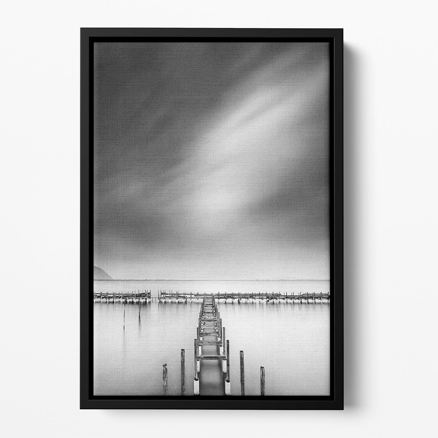 By The Sea 012 Floating Framed Canvas - Canvas Art Rocks - 2