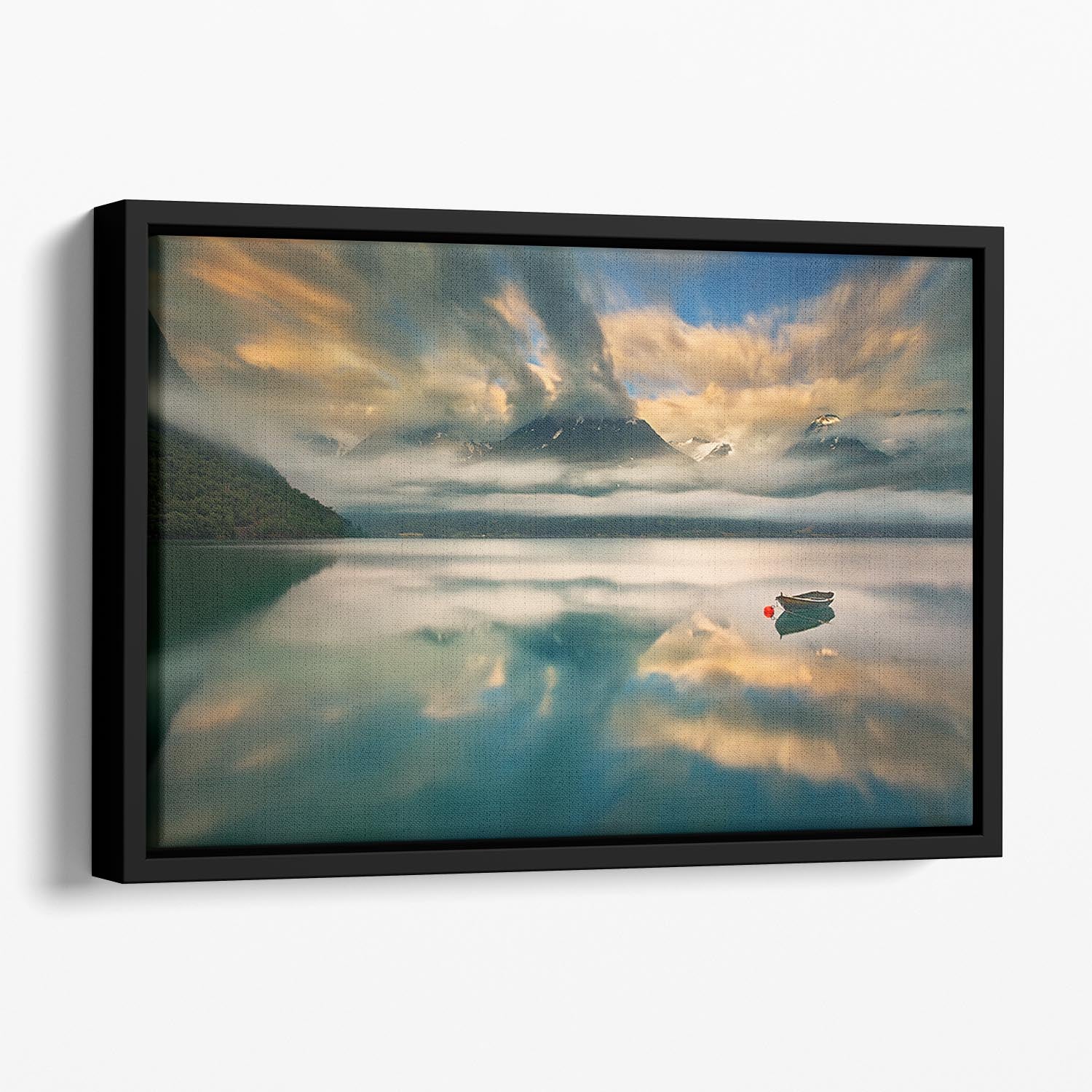 One Floating Framed Canvas - Canvas Art Rocks - 1