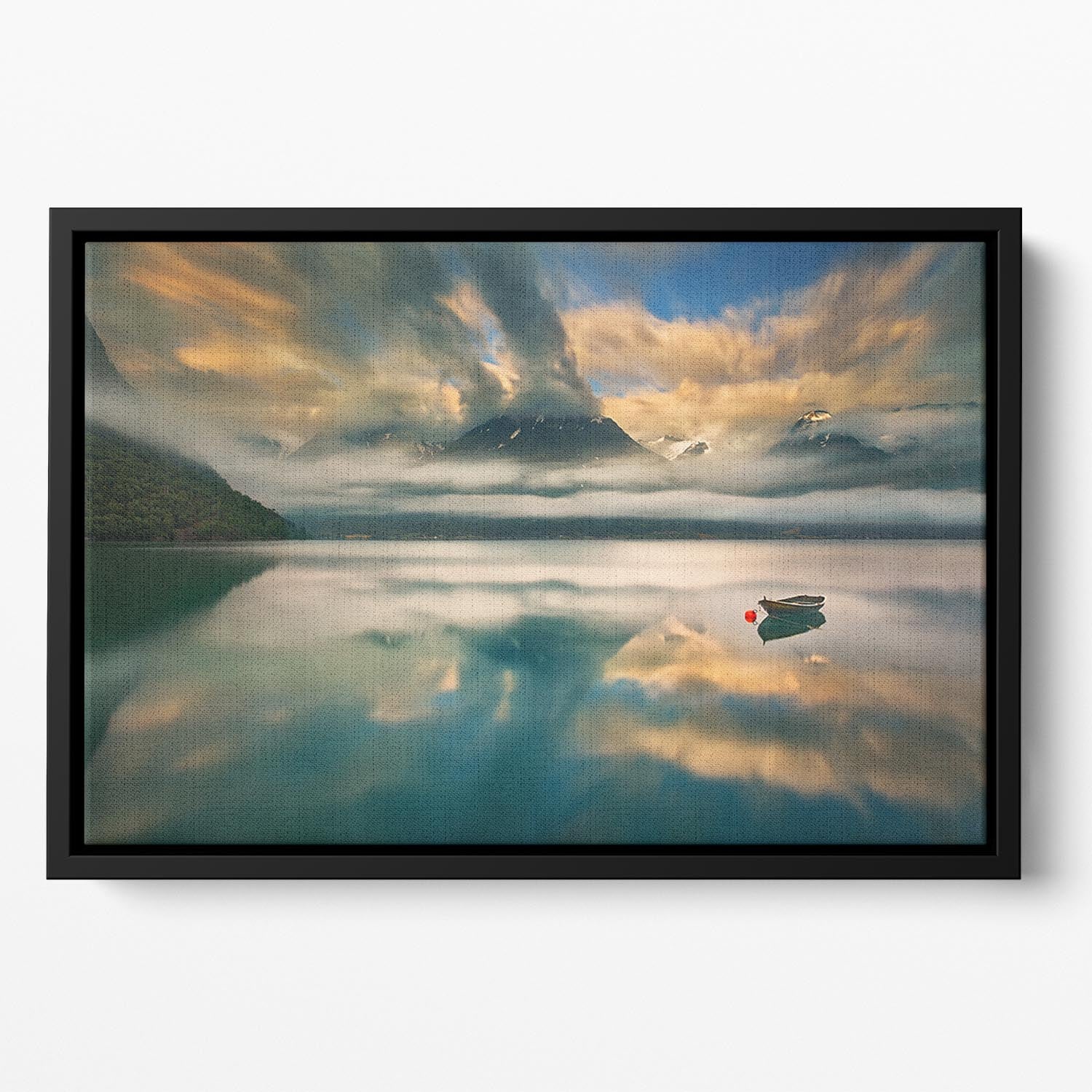 One Floating Framed Canvas - Canvas Art Rocks - 2