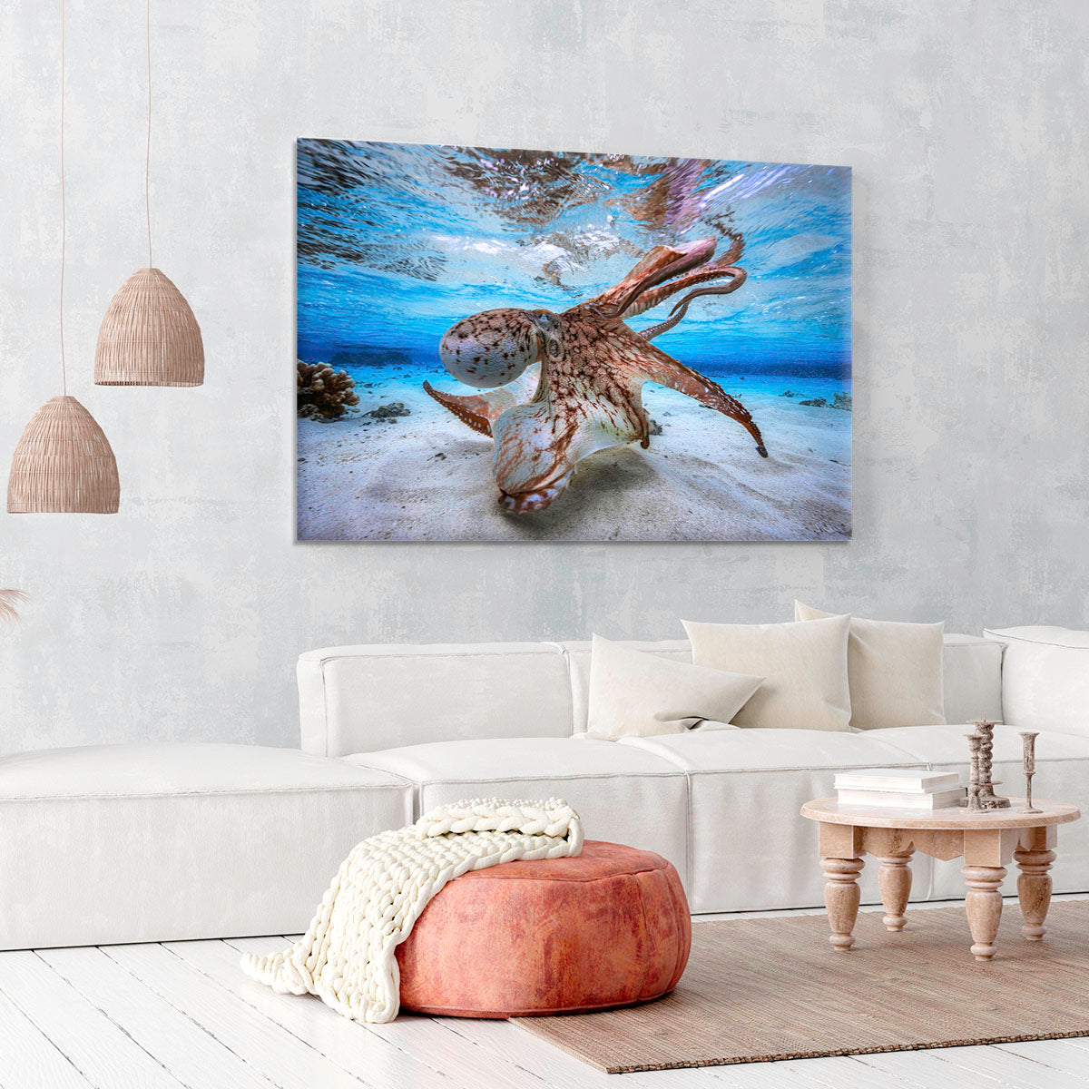 Dancing Octopus Canvas Print or Poster - Canvas Art Rocks - 6