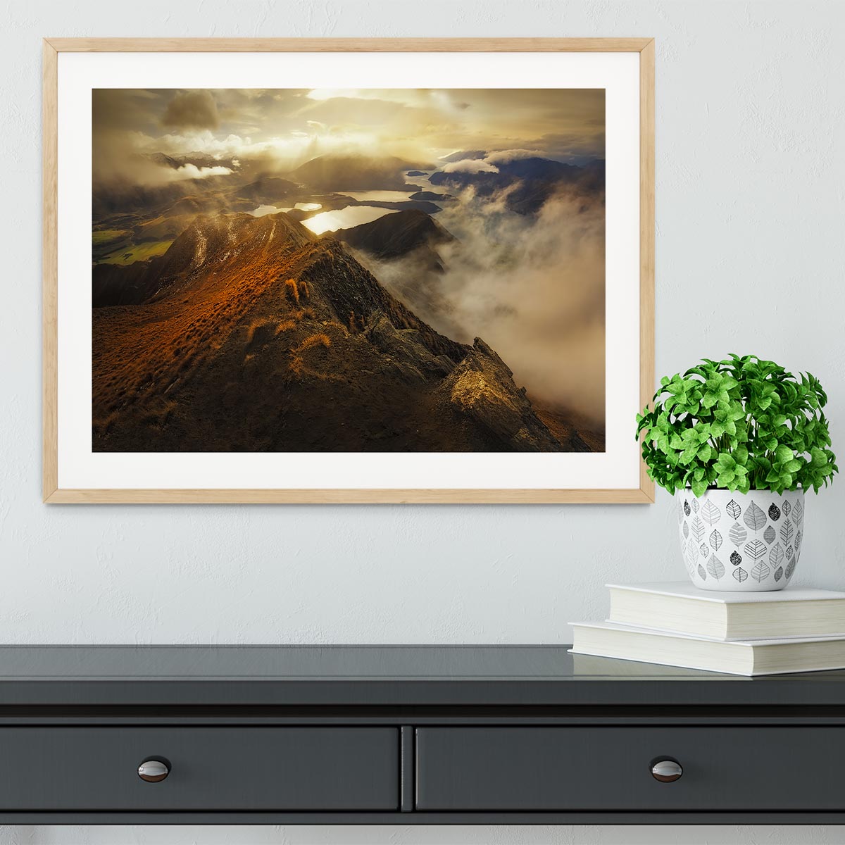 Roy's Peak Framed Print - Canvas Art Rocks - 3