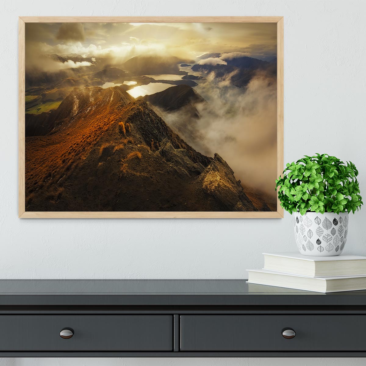 Roy's Peak Framed Print - Canvas Art Rocks - 4