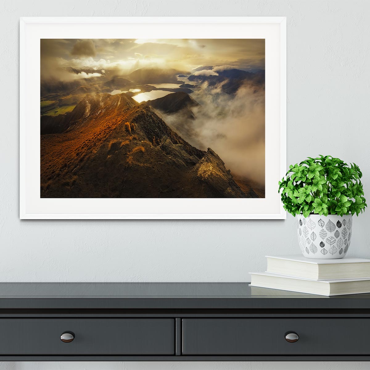 Roy's Peak Framed Print - Canvas Art Rocks - 5