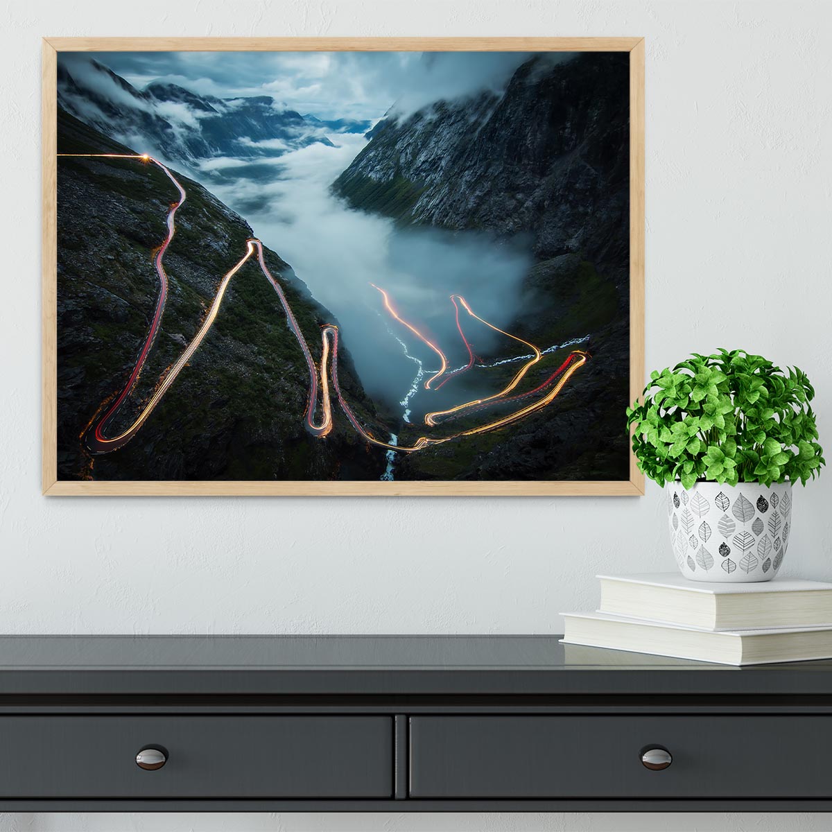 Trollstigen Framed Print - Canvas Art Rocks - 4