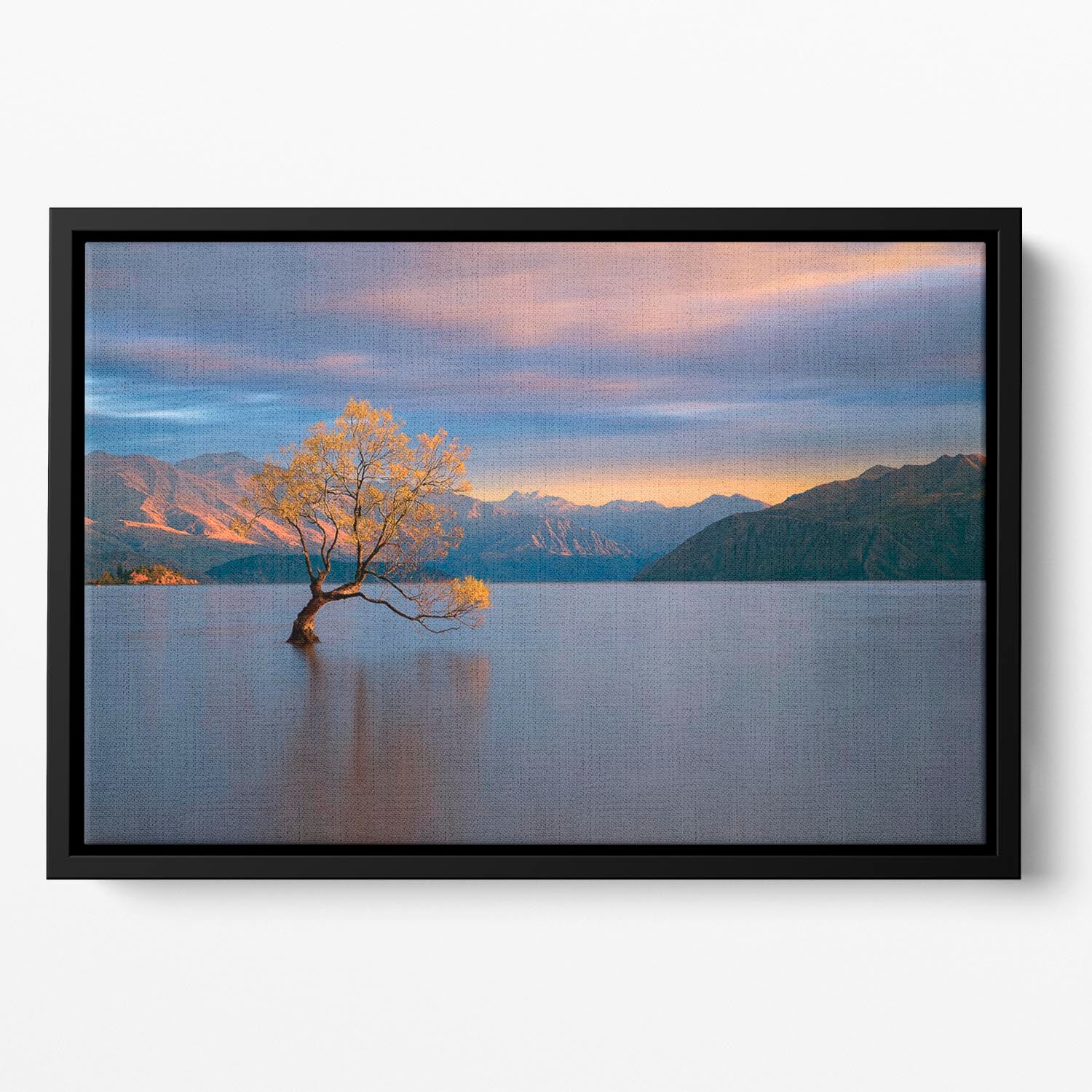 Morning Glow Floating Framed Canvas - Canvas Art Rocks - 2