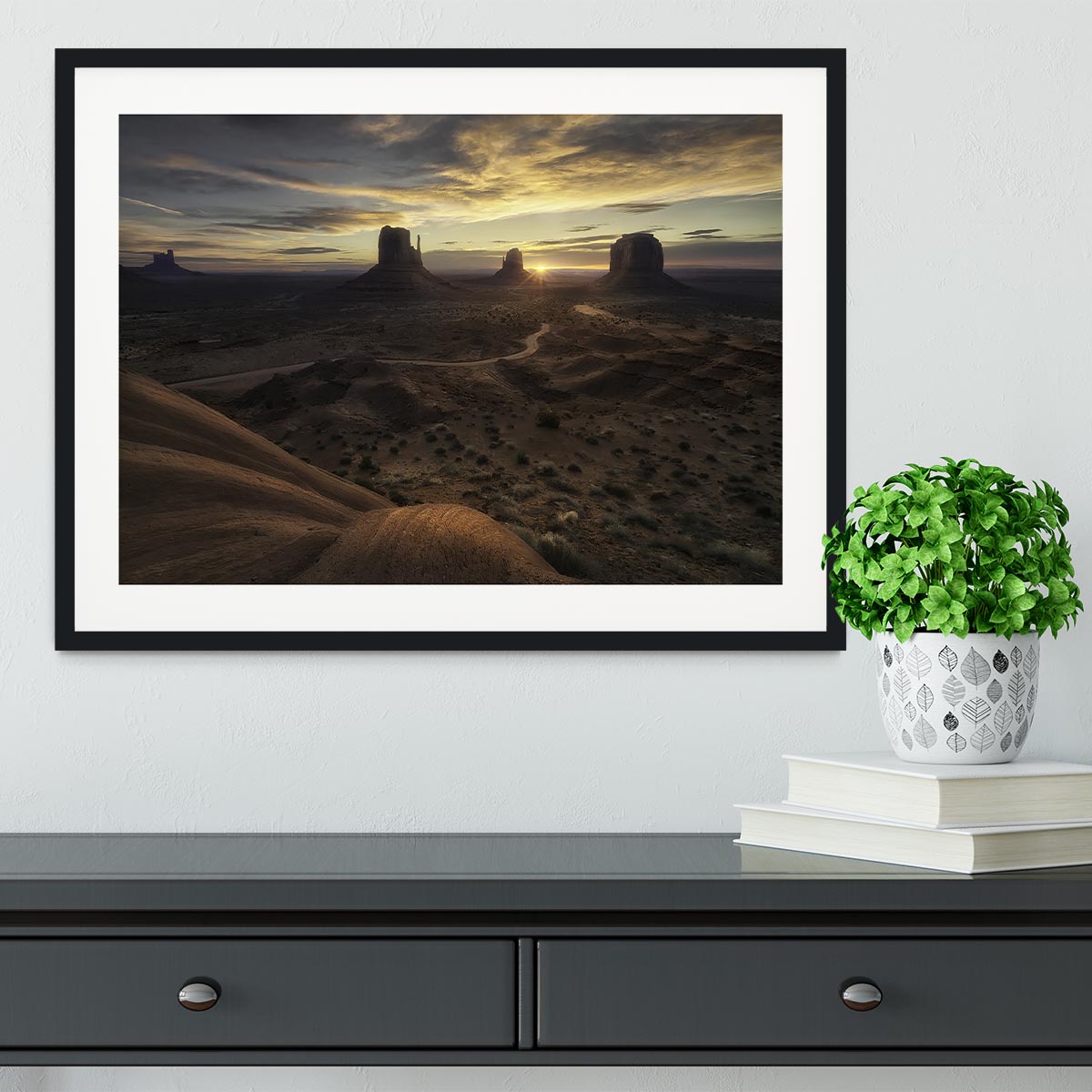 The Landscape Of My Dreams Framed Print - Canvas Art Rocks - 1