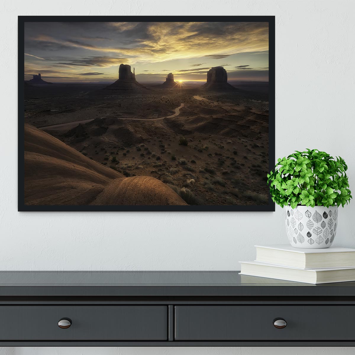 The Landscape Of My Dreams Framed Print - Canvas Art Rocks - 2