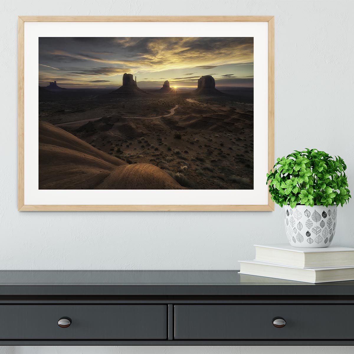 The Landscape Of My Dreams Framed Print - Canvas Art Rocks - 3