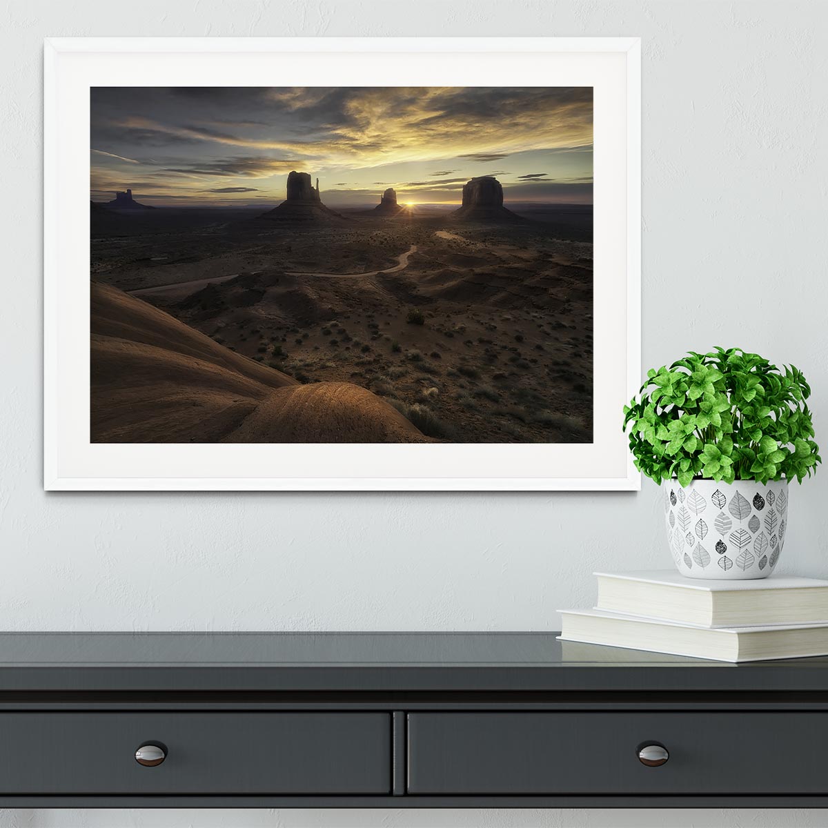 The Landscape Of My Dreams Framed Print - Canvas Art Rocks - 5