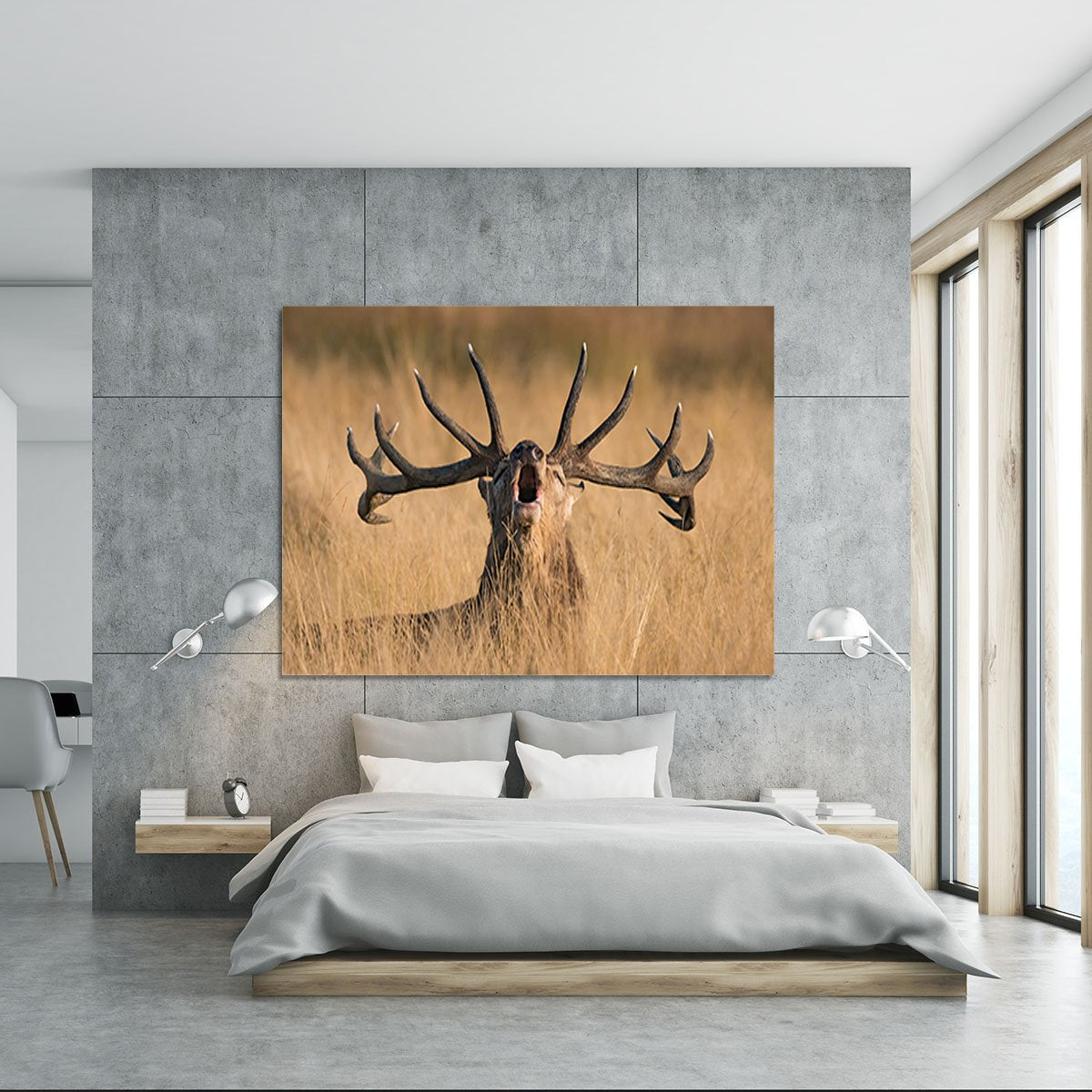 Antler Ready to Rut Canvas Print or Poster - Canvas Art Rocks - 5