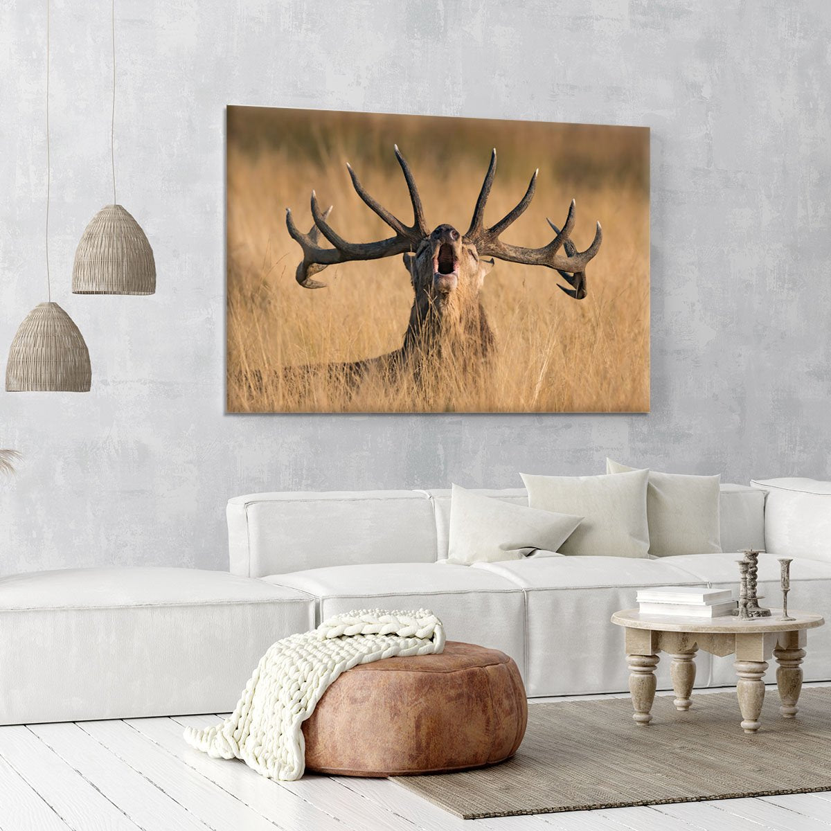 Antler Ready to Rut Canvas Print or Poster - Canvas Art Rocks - 6