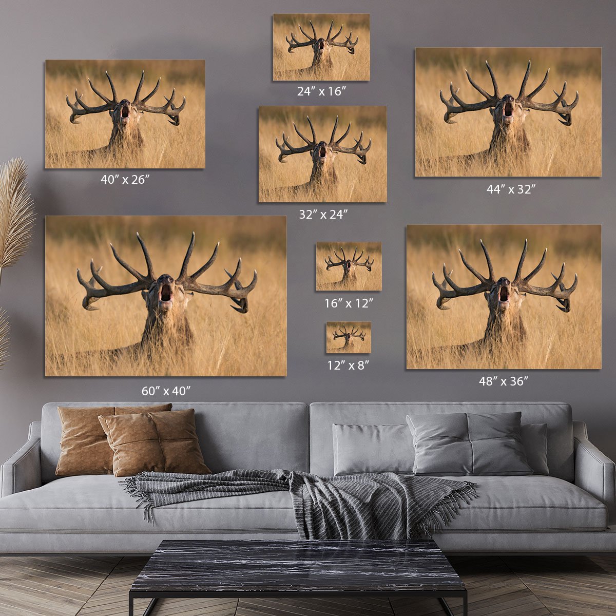Antler Ready to Rut Canvas Print or Poster - Canvas Art Rocks - 7