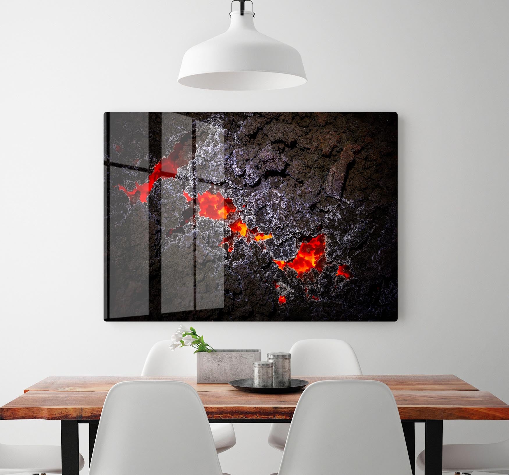 Crystallization HD Metal Print - Canvas Art Rocks - 2