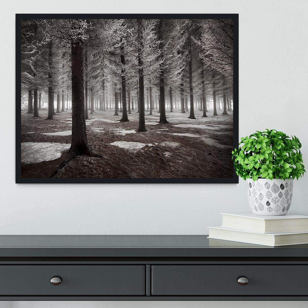 The Onset Of Winter Framed Print - Canvas Art Rocks - 2