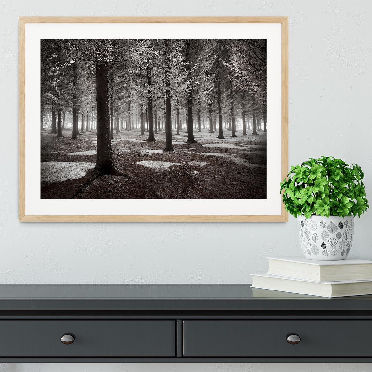 The Onset Of Winter Framed Print - Canvas Art Rocks - 3