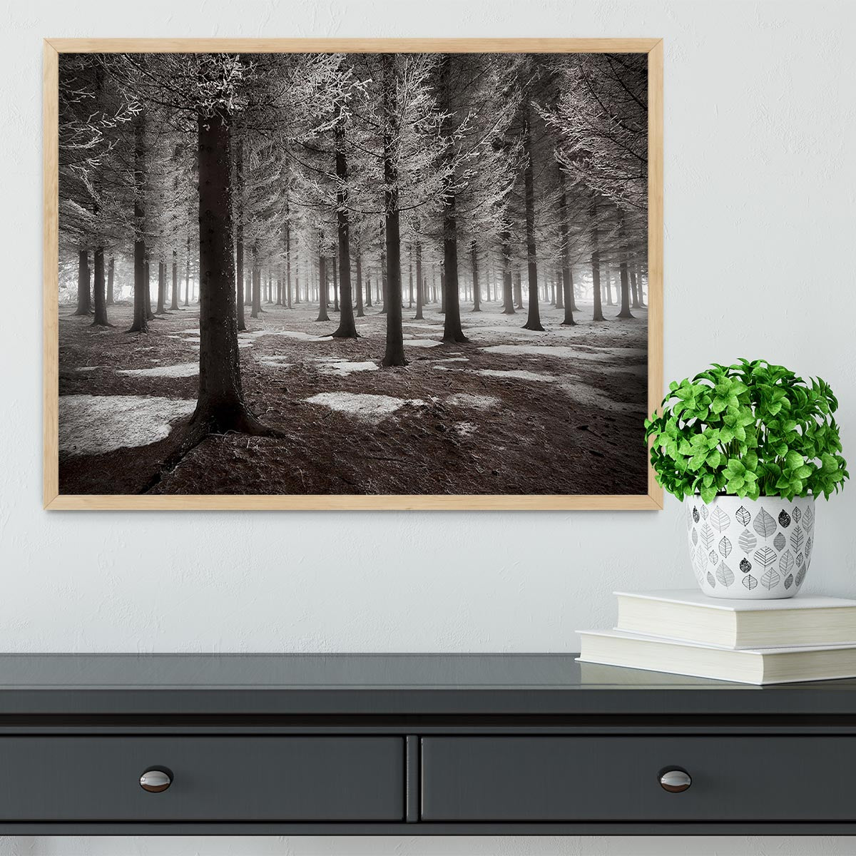 The Onset Of Winter Framed Print - Canvas Art Rocks - 4