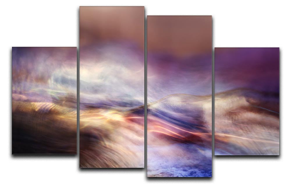 Wild River 4 Split Panel Canvas - Canvas Art Rocks - 1