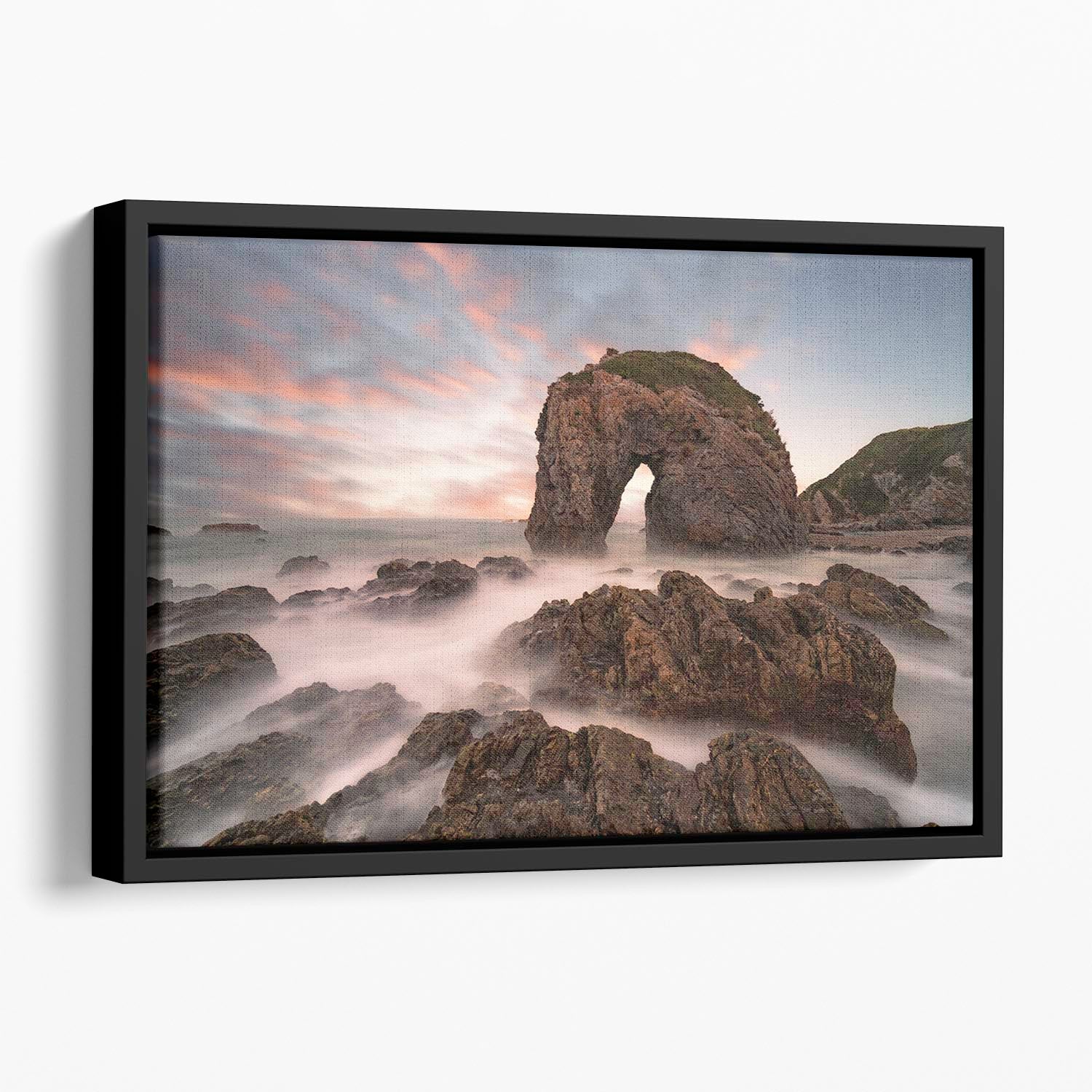 Horse Head Rock Floating Framed Canvas - Canvas Art Rocks - 1