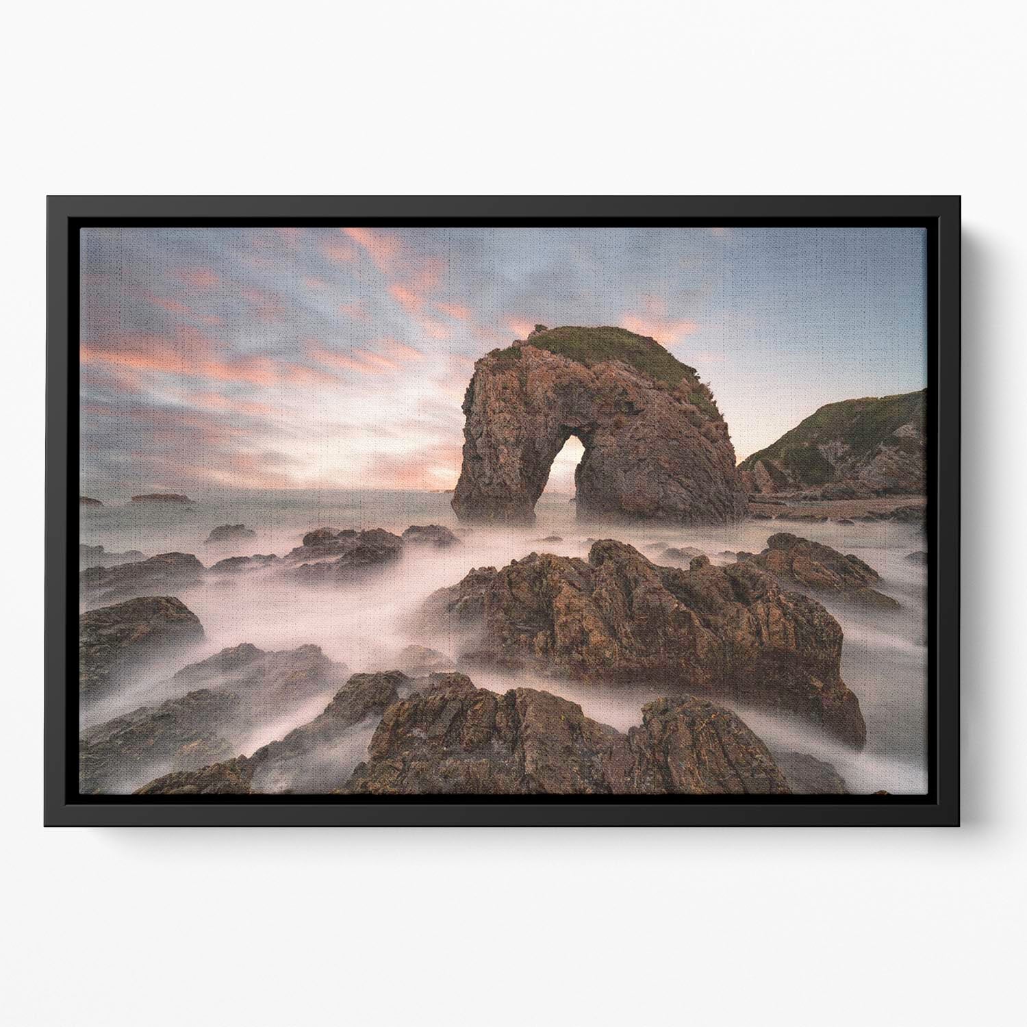 Horse Head Rock Floating Framed Canvas - Canvas Art Rocks - 2