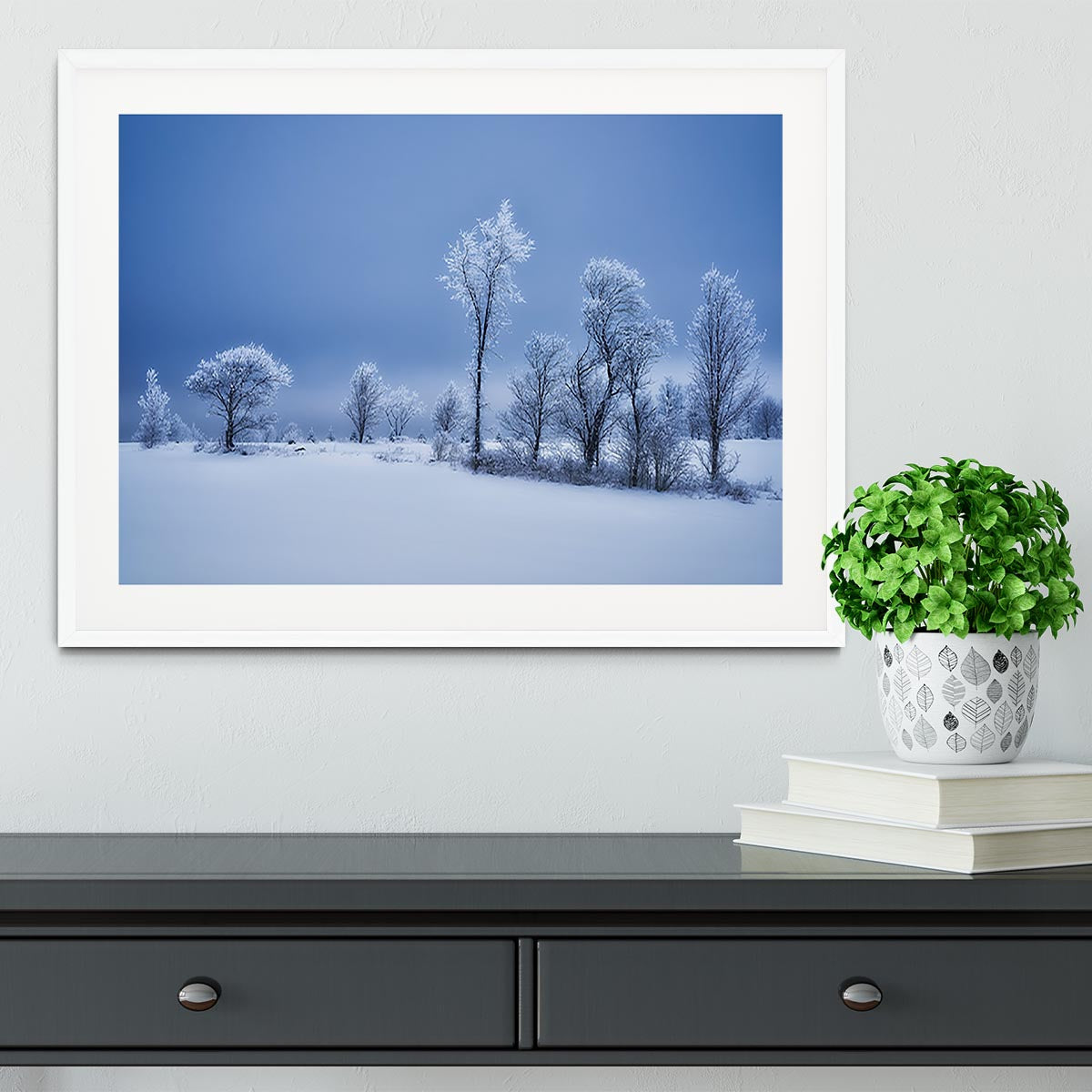 Winterland Framed Print - Canvas Art Rocks - 5